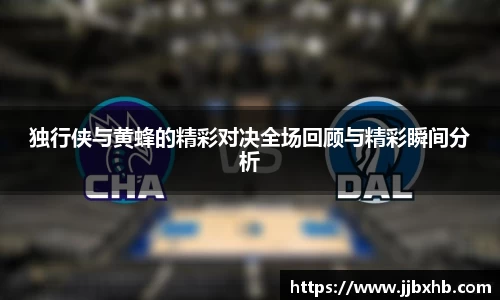 独行侠与黄蜂的精彩对决全场回顾与精彩瞬间分析